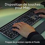 Clavier souris bureautique Logitech MX Keys S Combo for Mac - Gris Sidéral - Autre vue