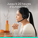 Casque micro Logitech Zone 300 - Noir - Autre vue