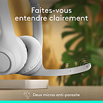 Casque micro Logitech Zone 300 - Blanc - Autre vue