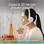 Casque micro Logitech Zone 300 - Blanc - Autre vue