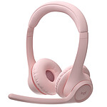 Casque micro Logitech Zone 300 - Rose - Autre vue