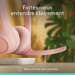 Casque micro Logitech Zone 300 - Rose - Autre vue