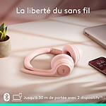 Casque micro Logitech Zone 300 - Rose - Autre vue