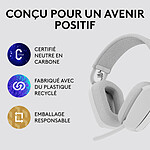 Casque micro Logitech Zone Vibe 100 - Blanc - Autre vue