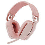 Casque micro Logitech Zone Vibe 100 - Rose - Autre vue