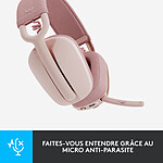 Casque micro Logitech Zone Vibe 100 - Rose - Autre vue