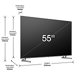 TV Hisense 55U6KQ - TV 4K UHD HDR - 139 cm - Autre vue