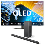 TV Philips 55OLED809/12 + Philips TAB6309 - Autre vue