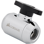 Watercooling Custom Corsair Hydro X Series XF Ball Valve - Chrome - Autre vue