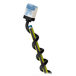 Câble RJ45 Goobay Câble RJ45 Slim Cat 6a U/FTP  - 0.15 m - Noir - Autre vue