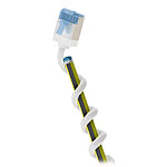 Câble RJ45 Goobay Câble RJ45 Slim Cat 6a U/FTP  - 7.5 m - Blanc - Autre vue