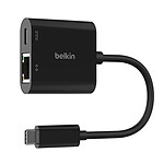 Câble USB Belkin Adaptateur USB-C vers RJ45 Gigabit Ethernet passtrhough 100 W - Autre vue