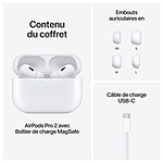 Casque Audio Apple AirPods Pro 2e Génération 2023 avec Boîtier de charge MagSafe USB-C - Écouteurs sans fil - Autre vue