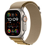 Montre connectée Apple Watch Ultra 2 GPS + Cellular 49 mm - Titane Naturel - Bracelet Alpine Sahara S - Autre vue