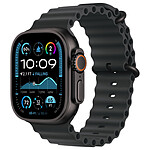 Montre connectée Apple Watch Ultra 2 GPS + Cellular 49 mm - Titane Noir - Bracelet Océan Noir - Autre vue