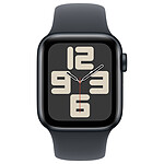 Montre connectée Apple Watch SE GPS (2024) - 40 mm - Aluminium Minuit - Bracelet Sport Minuit S/M - Autre vue