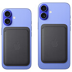 Coque et housse Apple Porte-cartes en tissage fin avec MagSafe pour Apple iPhone - Bleu - Autre vue