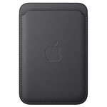 Coque et housse Apple Porte-cartes en tissage fin avec MagSafe pour Apple iPhone - Noir - Autre vue