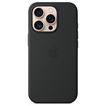 Coque et housse Apple Coque en silicone avec MagSafe Noir - iPhone 16 Pro Max  - Autre vue