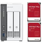 Serveur NAS QNAP NAS TS-216G  + 2 x Western Digital WD Red Plus 6 To - 256 Mo - Autre vue