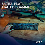 Clavier PC Logitech G G915 X - GL Tactile - Autre vue