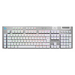 Clavier PC Logitech G G915 X Lightspeed - GL Tactile - Blanc - Autre vue