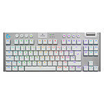 Clavier PC Logitech G G915 X Lightspeed TKL - GL Tactile - Blanc - Autre vue