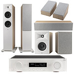 Ensemble Home-Cinéma JBL MA710 Blanc + JBL Pack Stage V2 260F Latte 5.0.2 Atmos - Autre vue