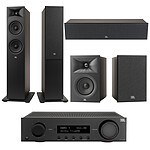 Ensemble Home-Cinéma JBL MA310 Noir + JBL Pack Stage V2 260F Espresso 5.0 - Autre vue