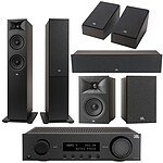 Ensemble Home-Cinéma JBL MA710 Noir + JBL Pack Stage V2 260F Espresso 5.0.2 Atmos - Autre vue