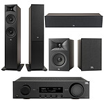 Ensemble Home-Cinéma JBL MA510 Noir + JBL Pack Stage V2 260F Espresso 5.0 - Autre vue