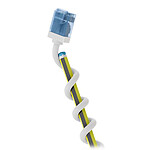 Câble RJ45 Goobay Câble RJ45 Slim Cat 6a U/UTP - 0.15 m - Blanc - Autre vue