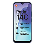 Smartphone Xiaomi Redmi 14C (Bleu) - 128 Go - Autre vue