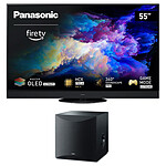 TV Panasonic 55Z95AEG + Yamaha NS-SW100 Noir - Autre vue