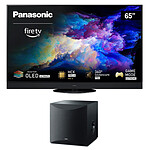 TV Panasonic 65Z95AEG + Yamaha NS-SW100 Noir - Autre vue