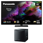 TV Panasonic 55Z85AEG + Yamaha NS-SW100 Noir - Autre vue