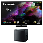 TV Panasonic 65Z85AEG + Yamaha NS-SW100 Noir - Autre vue