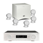 Ensemble Home-Cinéma JBL MA310 Blanc + Cabasse Alcyone 3 Blanc 5.1 - Autre vue