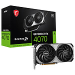 Carte graphique MSI GeForce RTX 4070 VENTUS 2X E1 12G OC - Autre vue