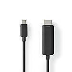 Câble HDMI Nedis Adaptateur USB-C vers HDMI 1 m Noir - Autre vue