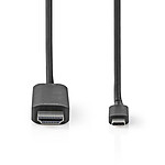 Câble HDMI Nedis Adaptateur USB-C vers HDMI 1 m Noir - Autre vue