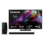 TV Panasonic 55Z85AEG + Yamaha ATS-B400 Noir - Autre vue