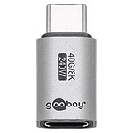 Câble USB Goobay Adaptateur USB-C Mâle vers USB-C Femelle - Autre vue