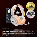 Casque micro SteelSeries Arctis Nova 5 Wireless - Blanc - Autre vue