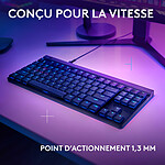 Clavier PC Logitech G G515 TKL - GL Tactile - Noir - Autre vue