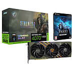 Carte graphique MSI GeForce RTX 4070 Ti SUPER GAMING SLIM STALKER 2 EDITION  - Autre vue