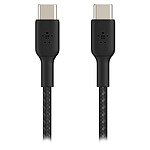 Câble USB Belkin Câble USB-C vers USB-C renforcé 60 W (noir) - 2 m - Autre vue