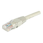 Câble RJ45 Câble Ethernet RJ45 Cat 6 UTP Gris - 1 m - Autre vue