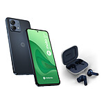 Smartphone Motorola Moto G84 5G Gris pétrole - 256 Go + Moto Buds - Autre vue