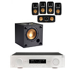 Ensemble Home-Cinéma JBL MA310 Blanc + Klipsch Reference Theater Pack 5.0 + R-8SW - Autre vue